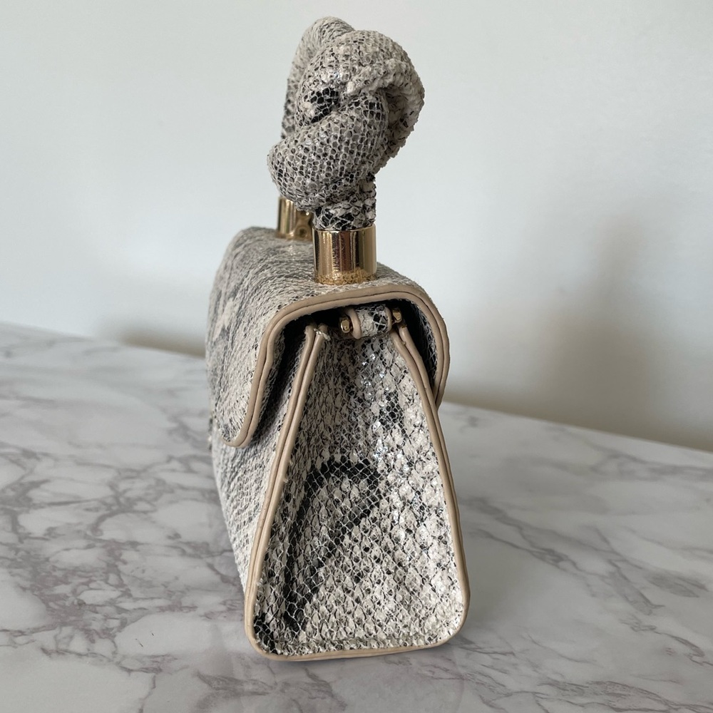 Urban Expressions Mini Python Crossbody Hand Bag - image 3